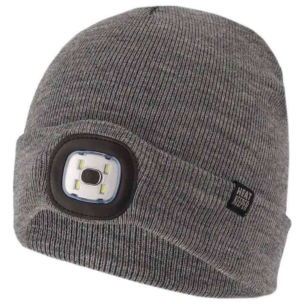 Heatkeeper Thermomuts + LED lichtje heren - 2-Pack