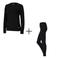 Heatkeeper Thermoset Dames Legging en T-shirt Zwart