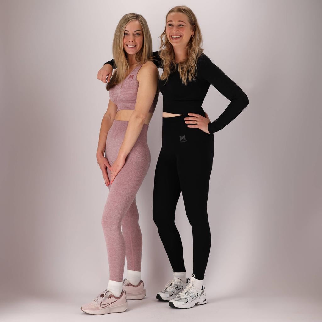 Xtreme Sportset dames - Legging/Crop Top - 2-Pack