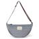 Studio Noos crossbody tas Stripy Wool Adult Fanny blauw/bruin
