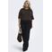 ONLY CARMAKOMA Plus Size regular fit gebreide trui - donkerbruin