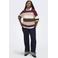 ONLY CARMAKOMA Caratia L/S Stripe Pullov Knt Noos Plus Size trui - meerkleurig
