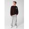 Shoeby sweater met tekst - donkerbruin