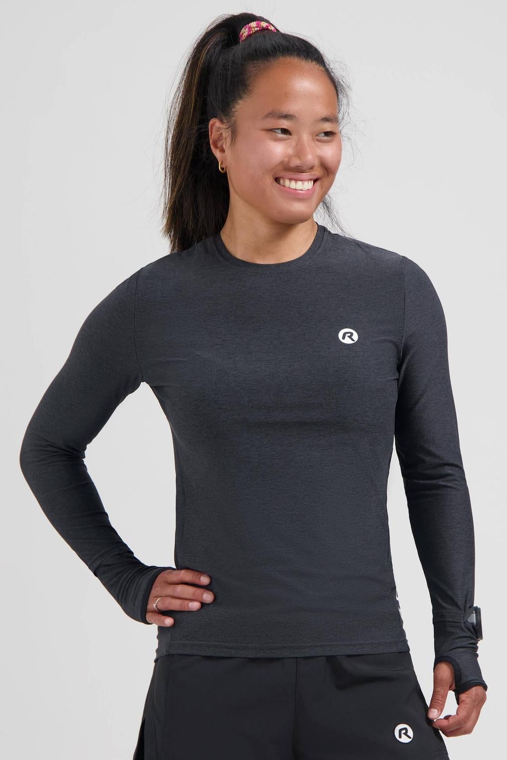 Rogelli Hardloopshirt Essential Zwart