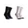 Rogelli 2-Pack Merino Wol Winter Fietssokken - Donkerblauw/Taupe