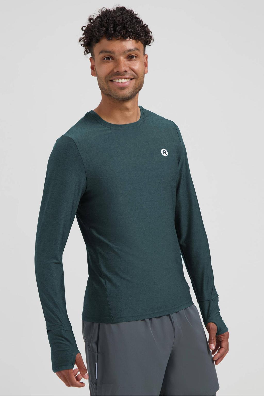 Rogelli Hardloopshirt Essential Blauw