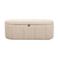 Zuiver eetkamerbank Puffy 120 cm - beige