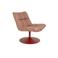 Dutchbone draaibare fauteuil Bar - rood