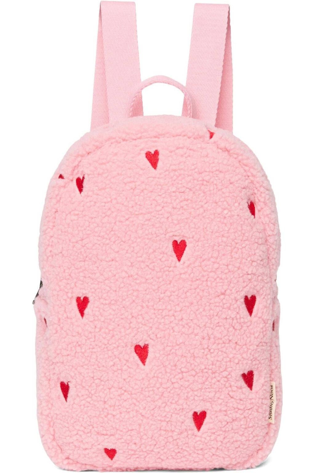 Studio Noos Rugtassen Teddy Mini Backpack Roze - One size