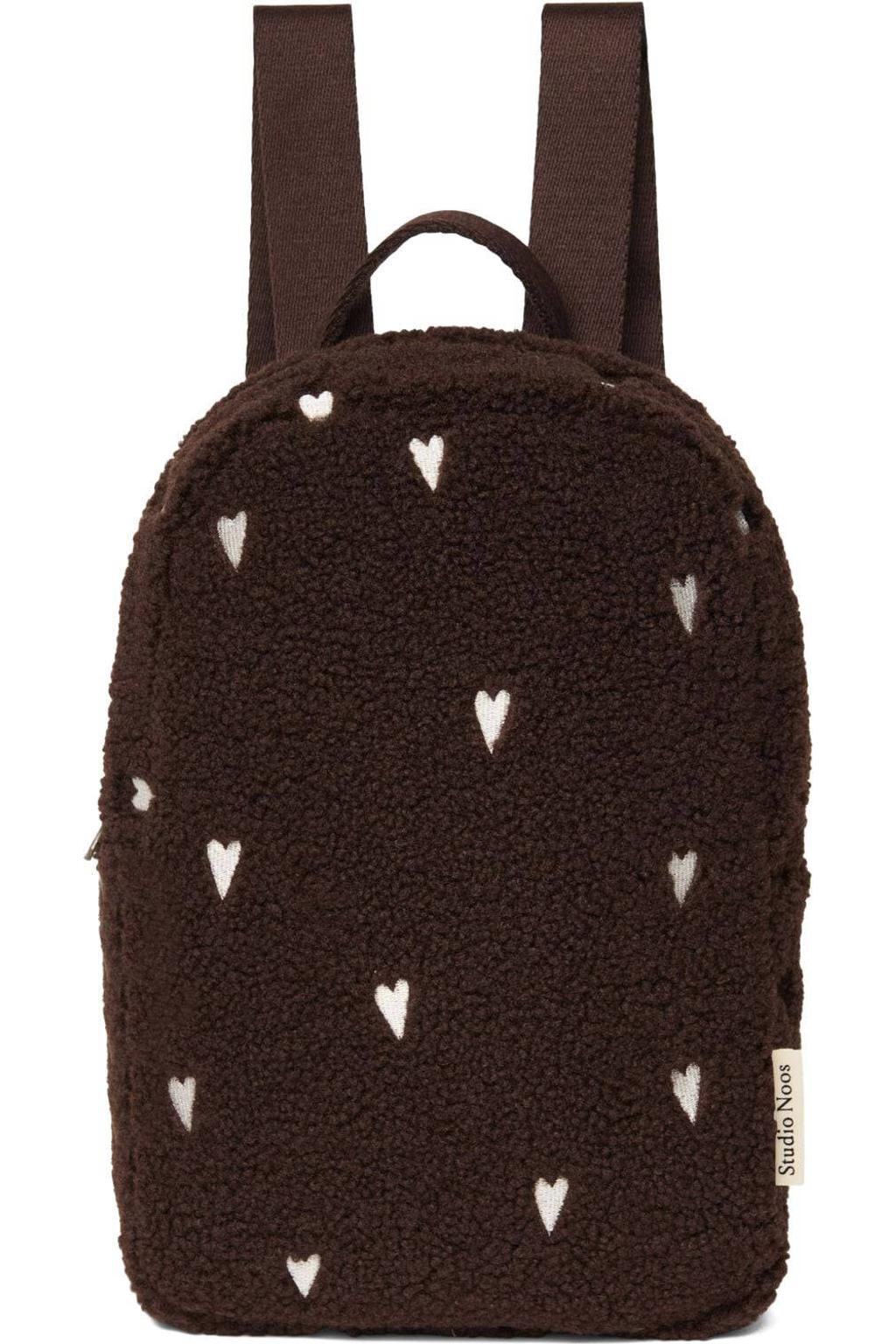 Studio Noos Rugtassen Teddy Mini Backpack Bruin - One size