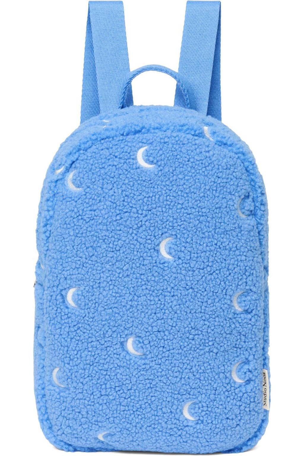 Studio Noos Rugtassen Teddy Mini Backpack Lichtblauw - One size