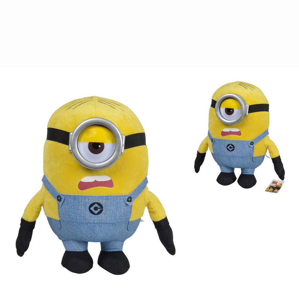 Minions Stuart pluche knuffel 36 cm