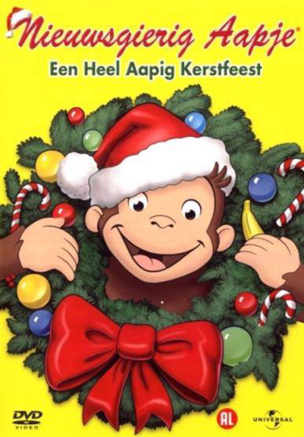 Nieuwsgierig aapje - Een heel aapig kerstfeest (DVD)