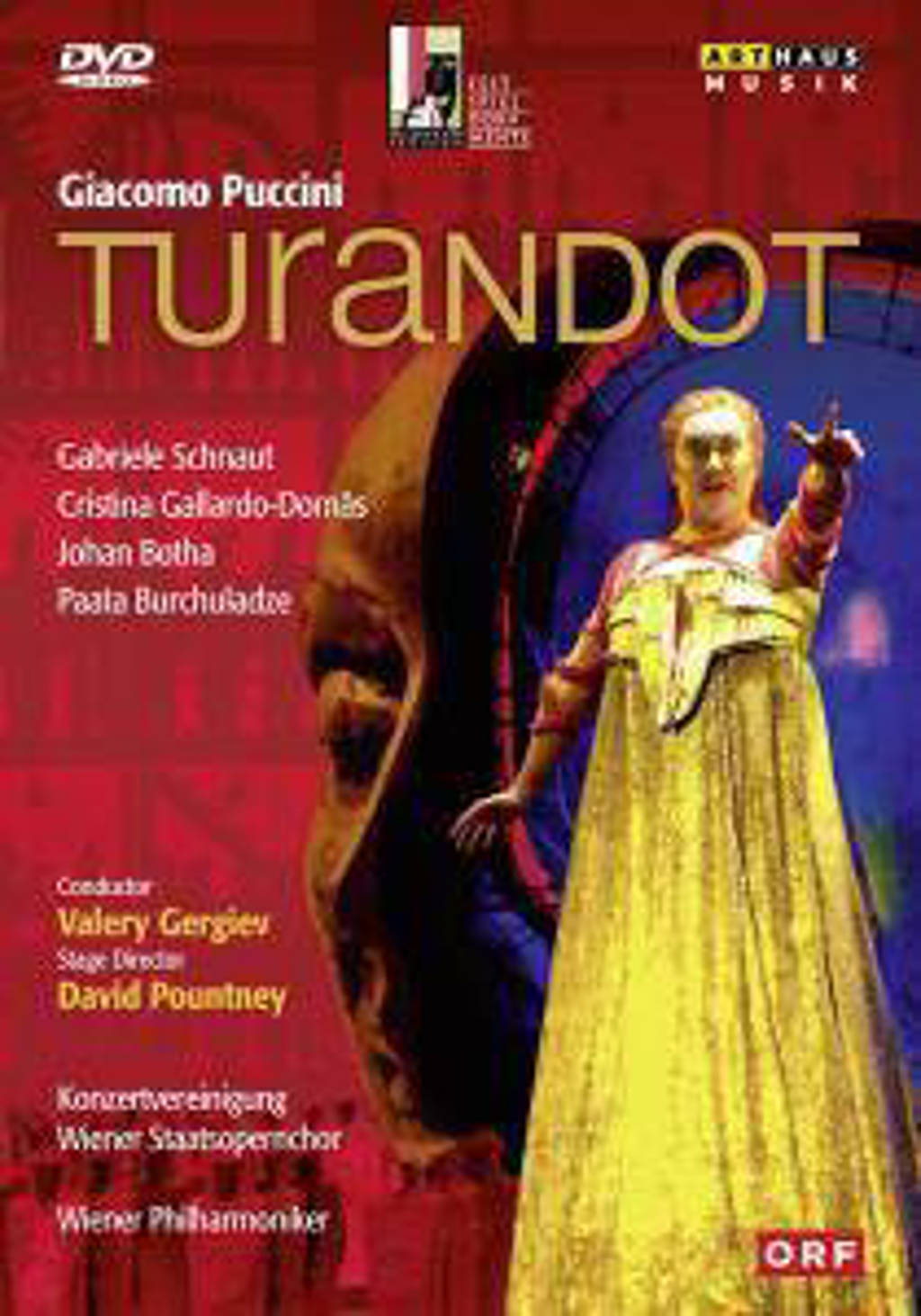 Schnaut, Burchuladze, Botha, Domas - Turandot, Salzburg 2002 (DVD)