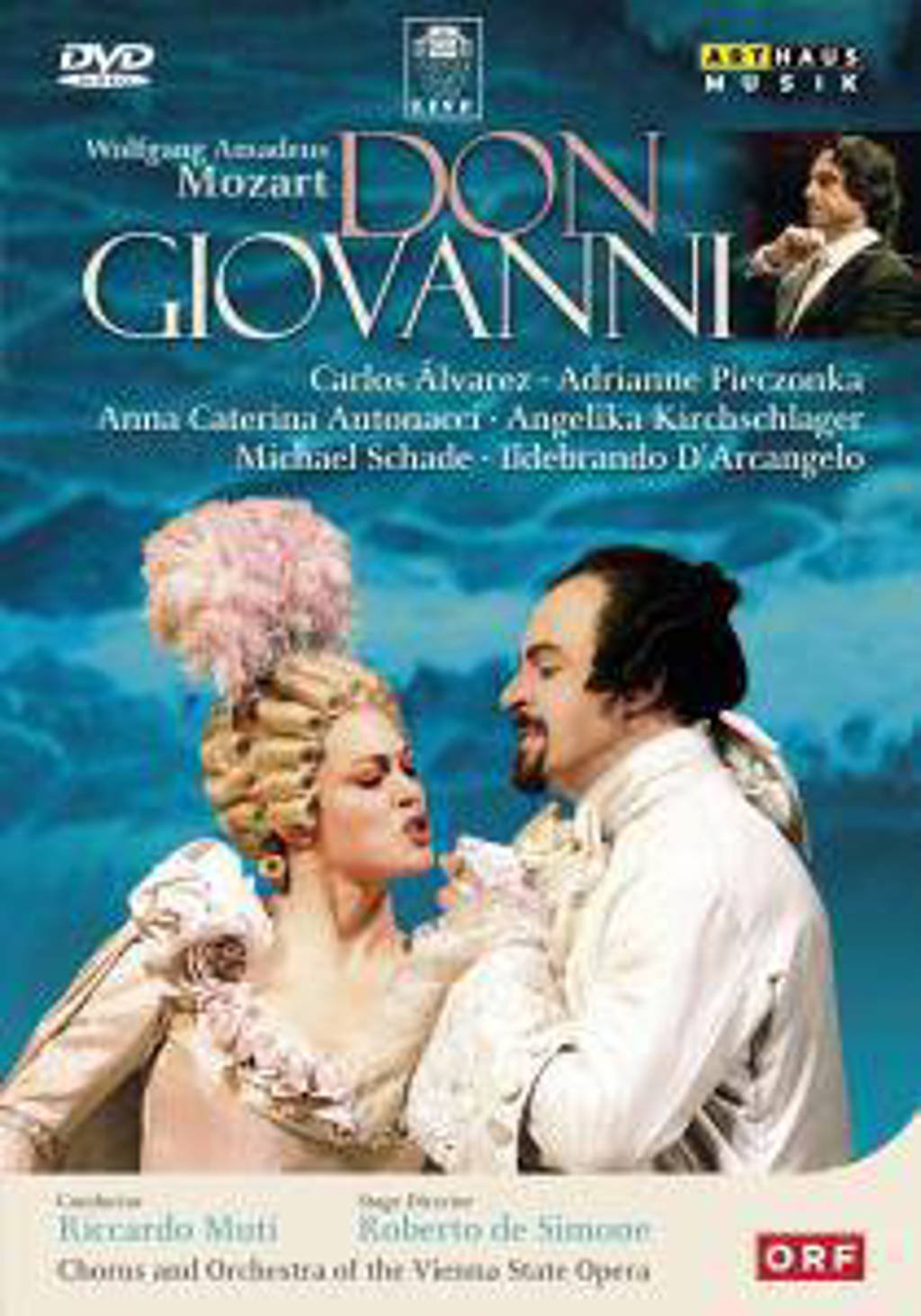 Alvarez,Pieczonka,Antonacci, Schade - Don Giovanni, Wenen 1999 (DVD)