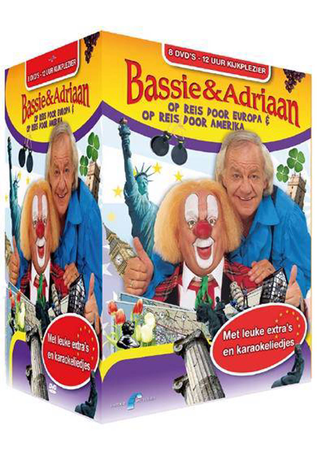 Bassie & Adriaan - Op reis door Europa & Amerika (DVD)