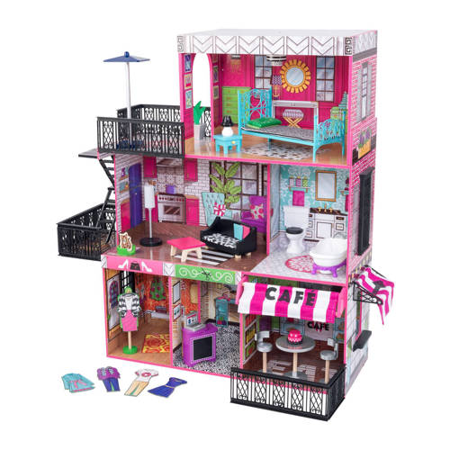 Kidkraft Brooklyns Loft Poppenhuis kidkraft kopen in de aanbieding