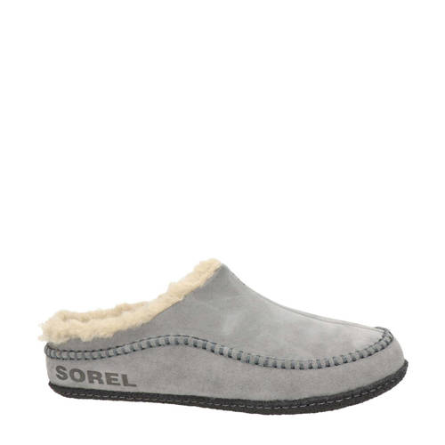 Sorel Suede Pantoffels sorel kopen in de aanbieding