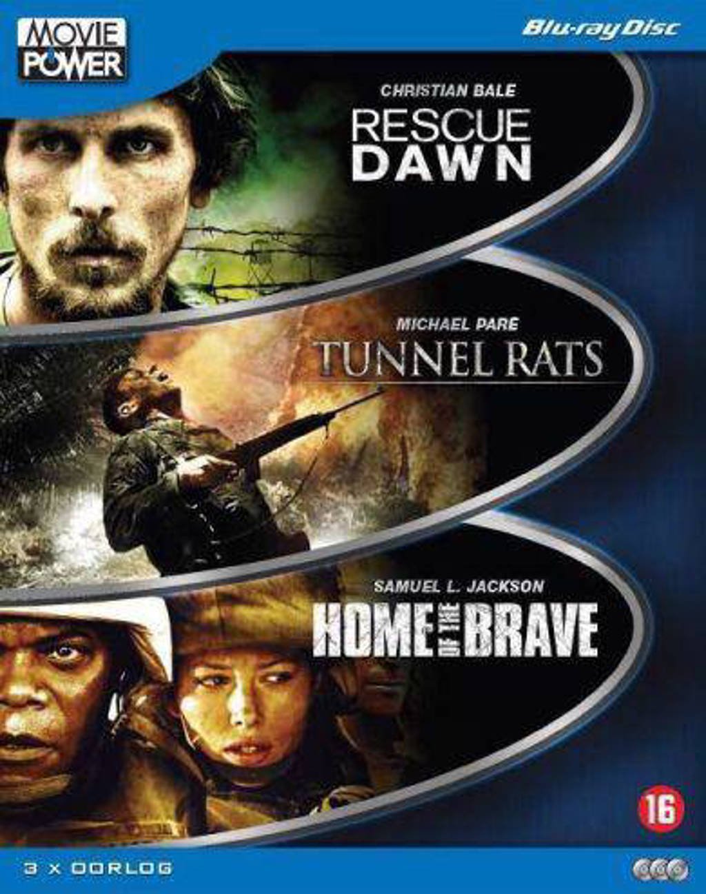 Rescue dawn/Tunnel rats/Home of the brave (Blu-ray)