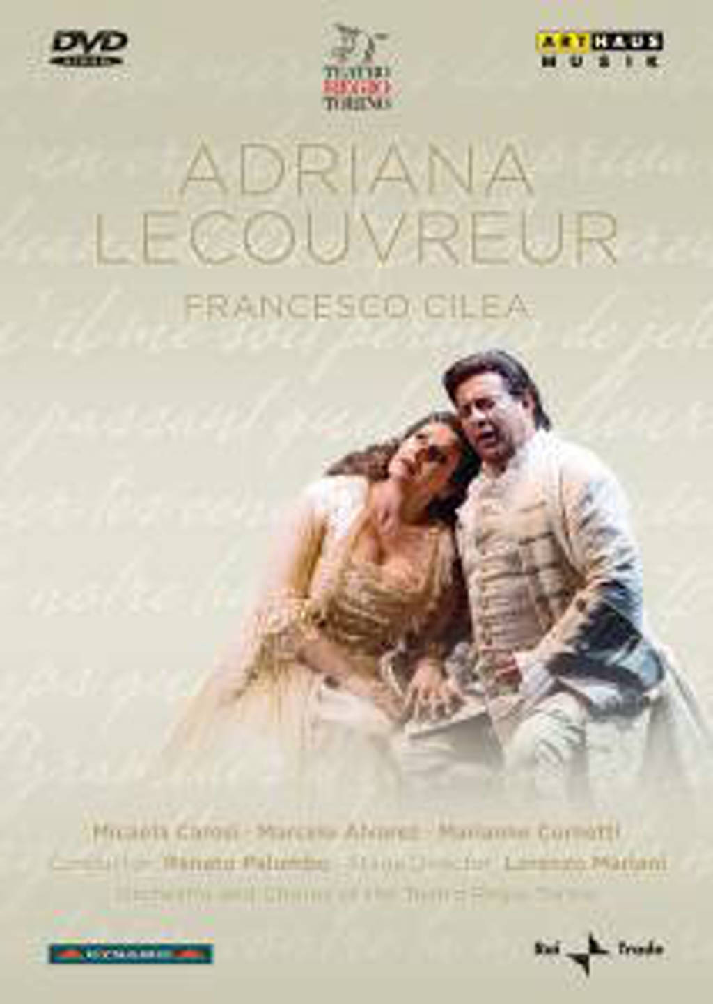 Marcelo Alvarez,Carosi,Cornetti - Adriana Lecouvreur,Turijn 2009 (DVD)
