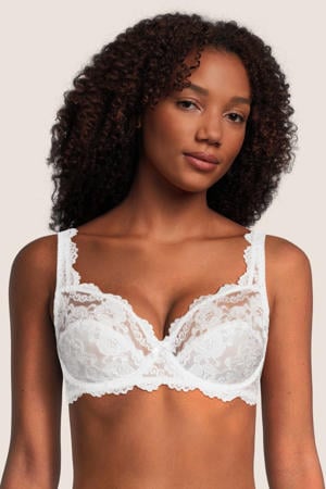 niet-voorgevormde beugelbh Classic Lace wit