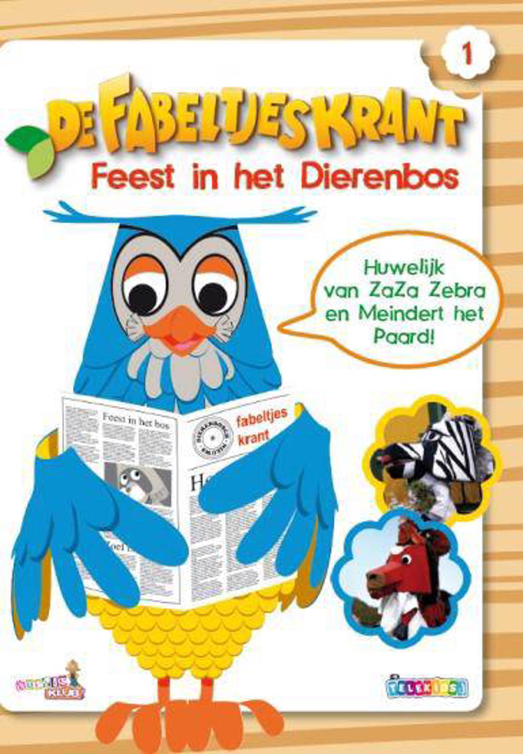 Fabeltjeskrant - Feest in het dierenbos (DVD)