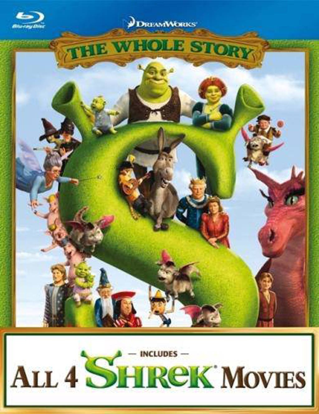 Shrek quadrilogy (Blu-ray)