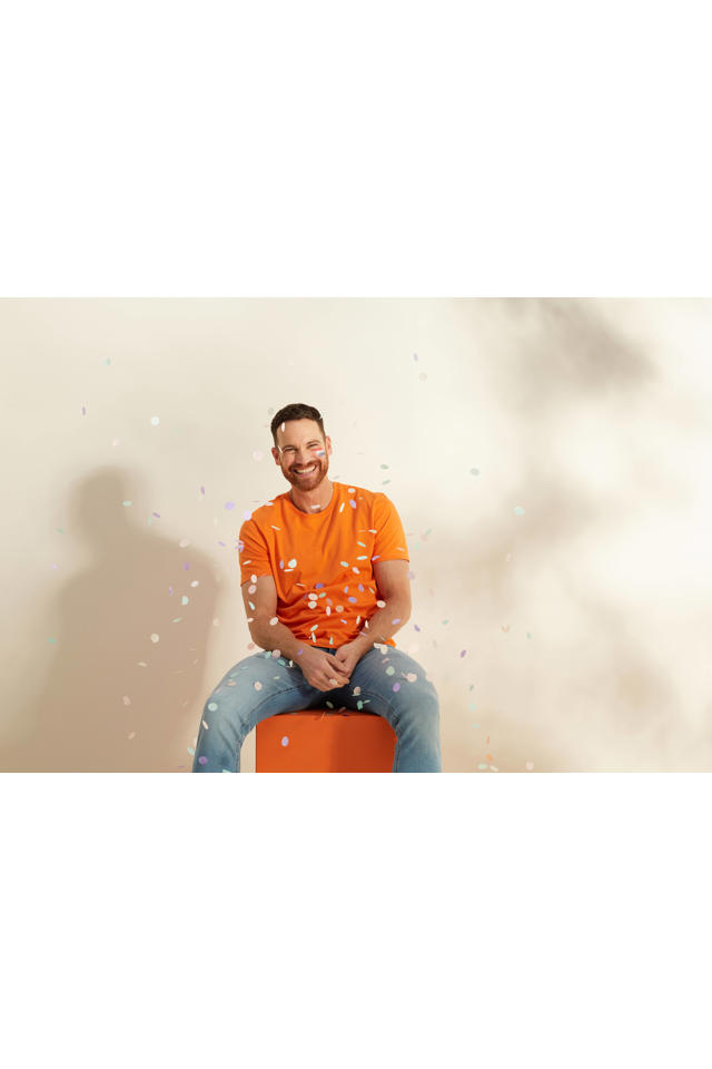 oranje outfits voor heren
