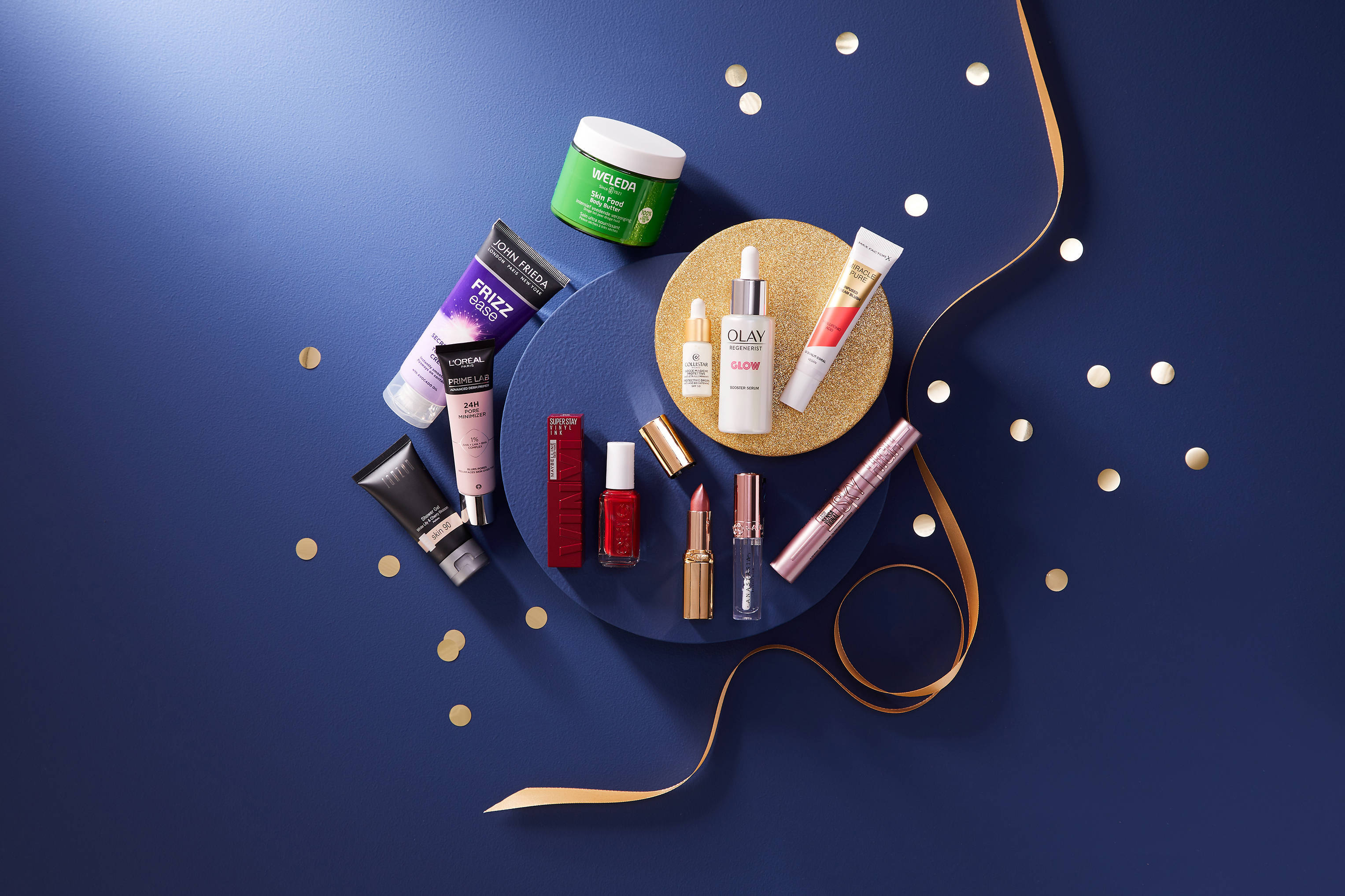 de basics voor kerstmake-up