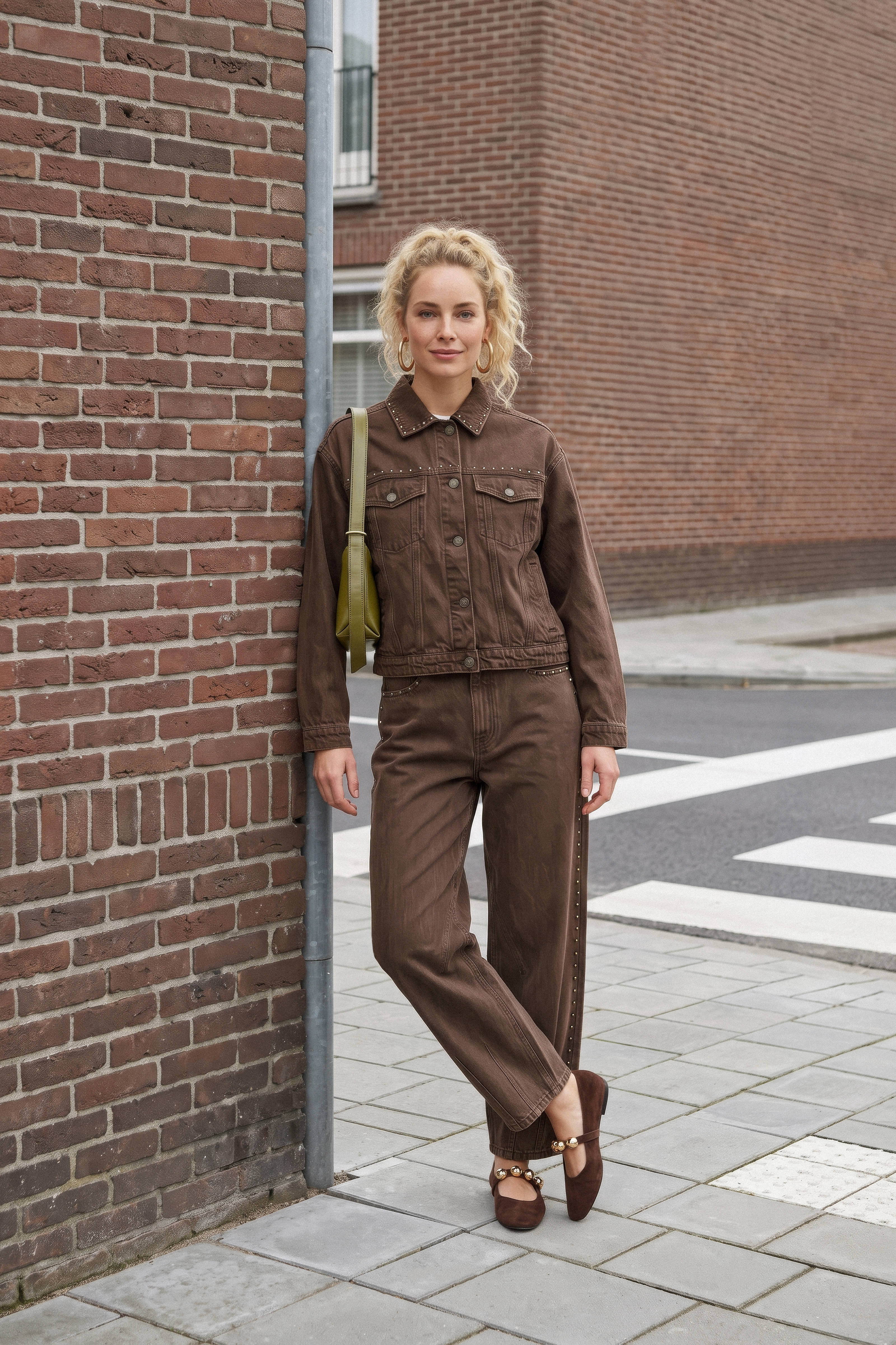 ga voor kleur met colored jeans