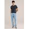 WE Fundamentals slim fit T-shirt donkerblauw