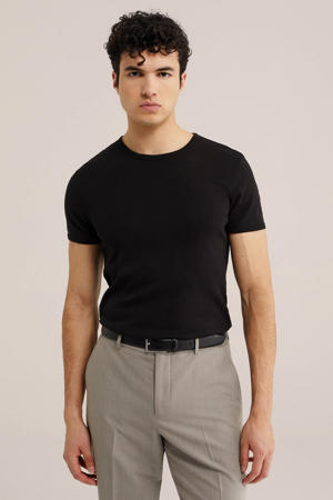 slim fit T-shirt black