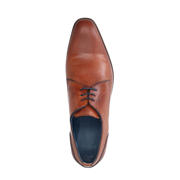 thumbnail: Manfield leren veterschoenen cognac