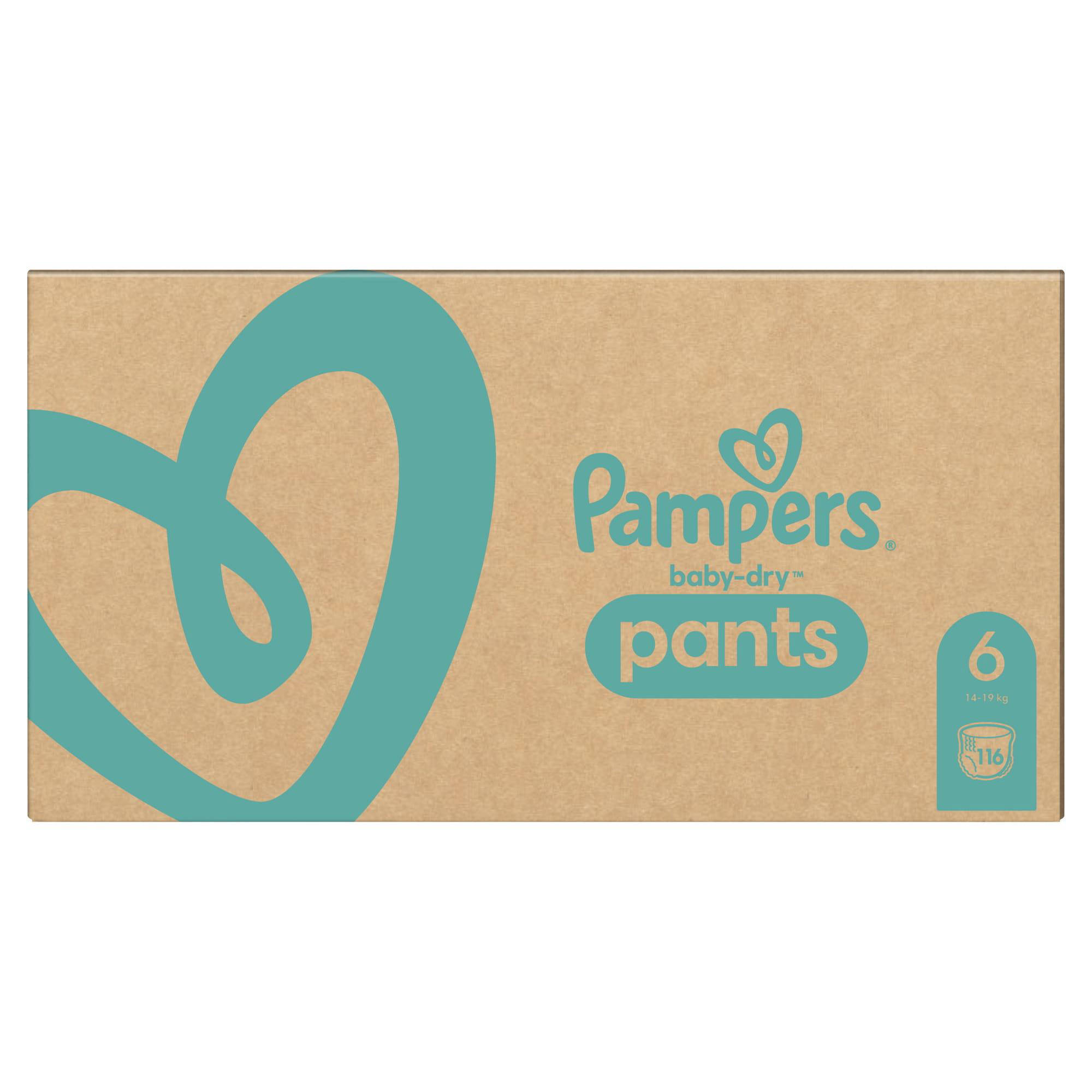 Pampers Baby-Dry Pants maandbox maat 6 (15+ kg) 116 luierbroekjes | wehkamp