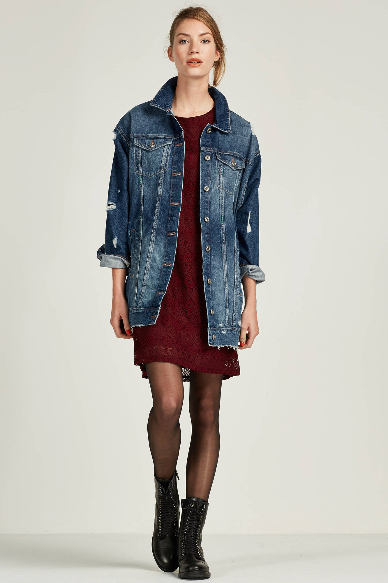 oversized spijkerjack