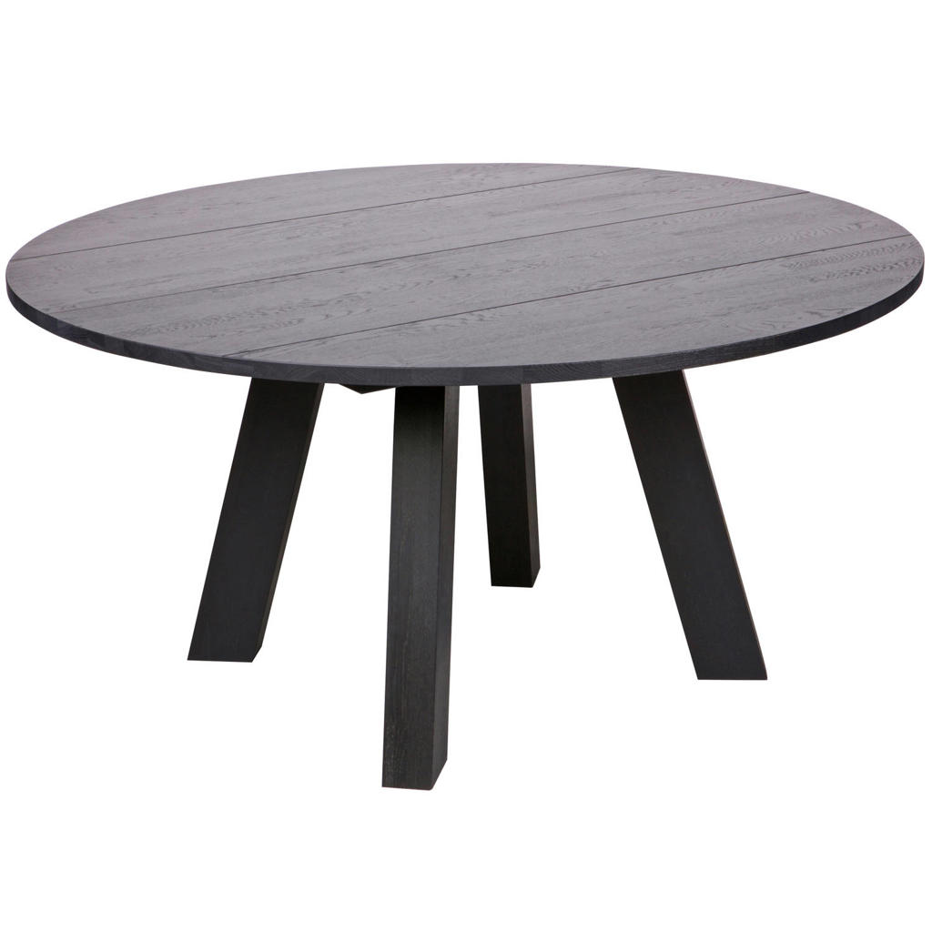 WOOOD WOOOD Rhonda Eettafel XL - Rond - Eiken - Naturel - Ø150 cm