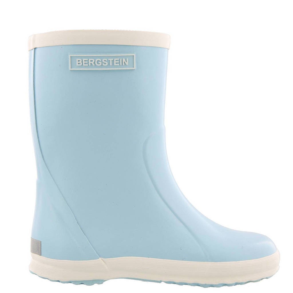 Bergstein kids regenlaarzen, Lichtblauw/wit