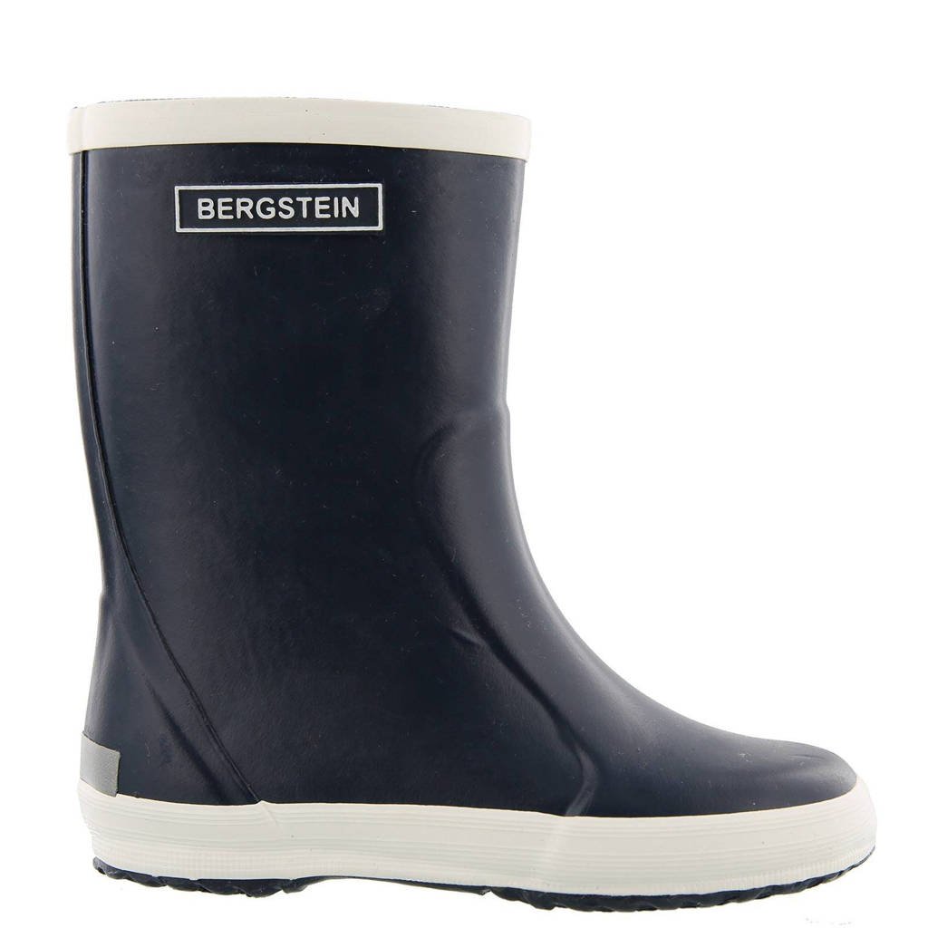 Bergstein kids regenlaarzen, Donkerblauw/wit