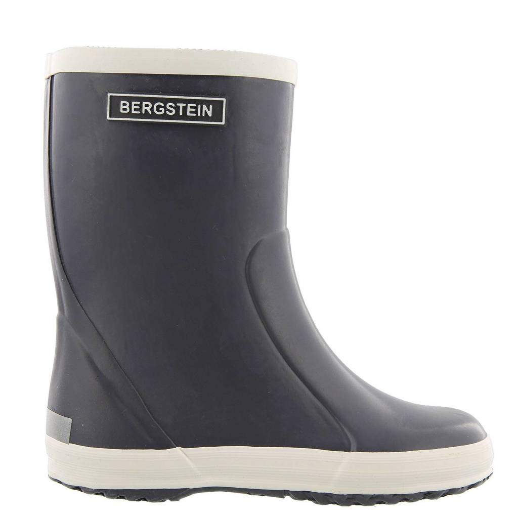 Bergstein regenlaarzen kids, Antraciet/wit