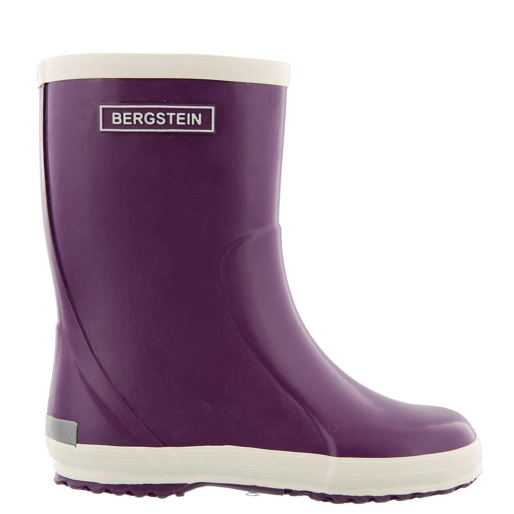 Paarse jongens en meisjes Bergstein regenlaarzen kids van rubber 