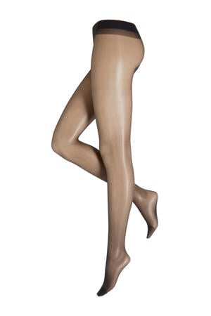 naadpanty Riga Lux 20 denier zwart/zilver
