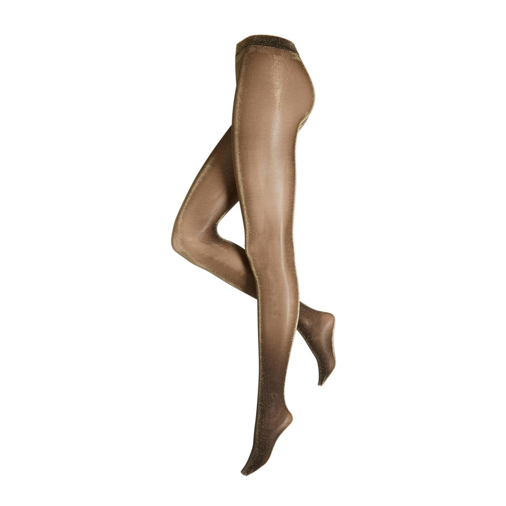 Oroblu glitter panty Diamonds 40 denier goudkleurig