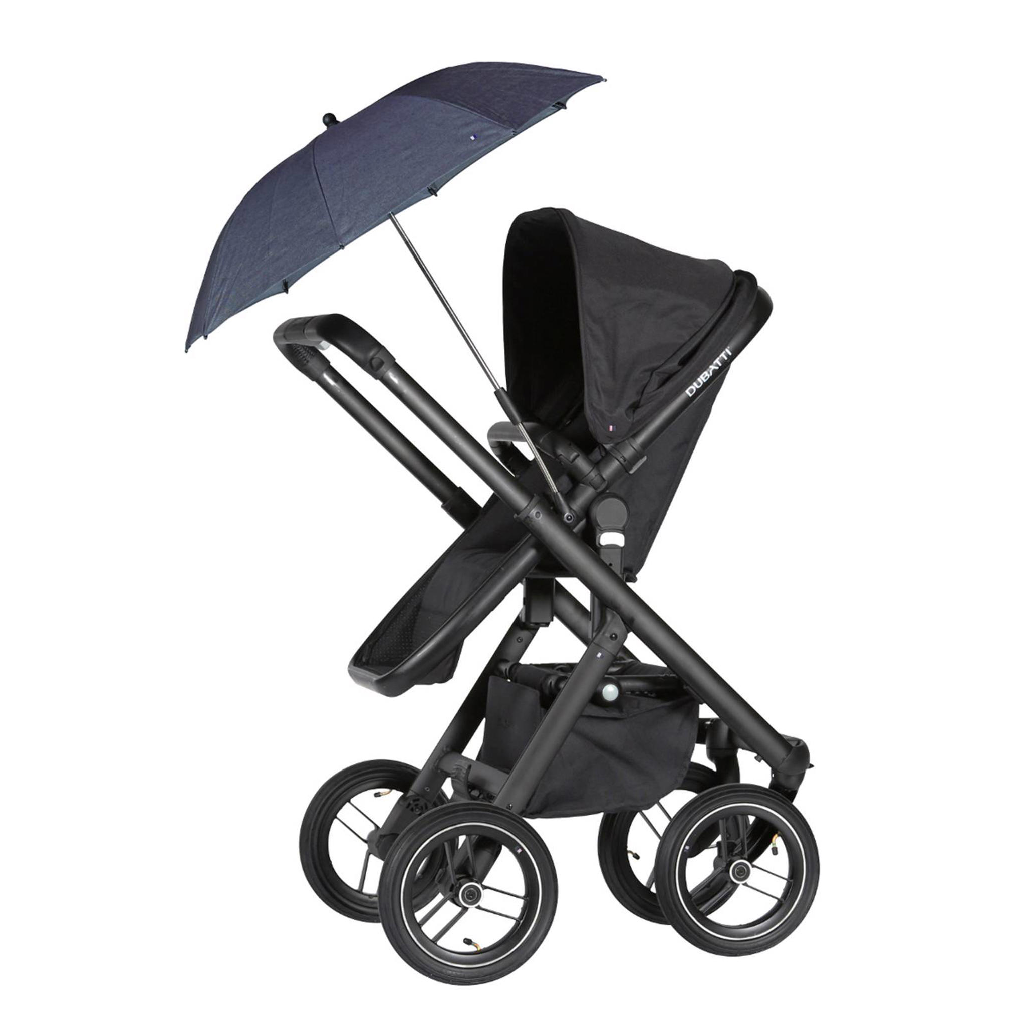 Dubatti parasol melange navy wehkamp