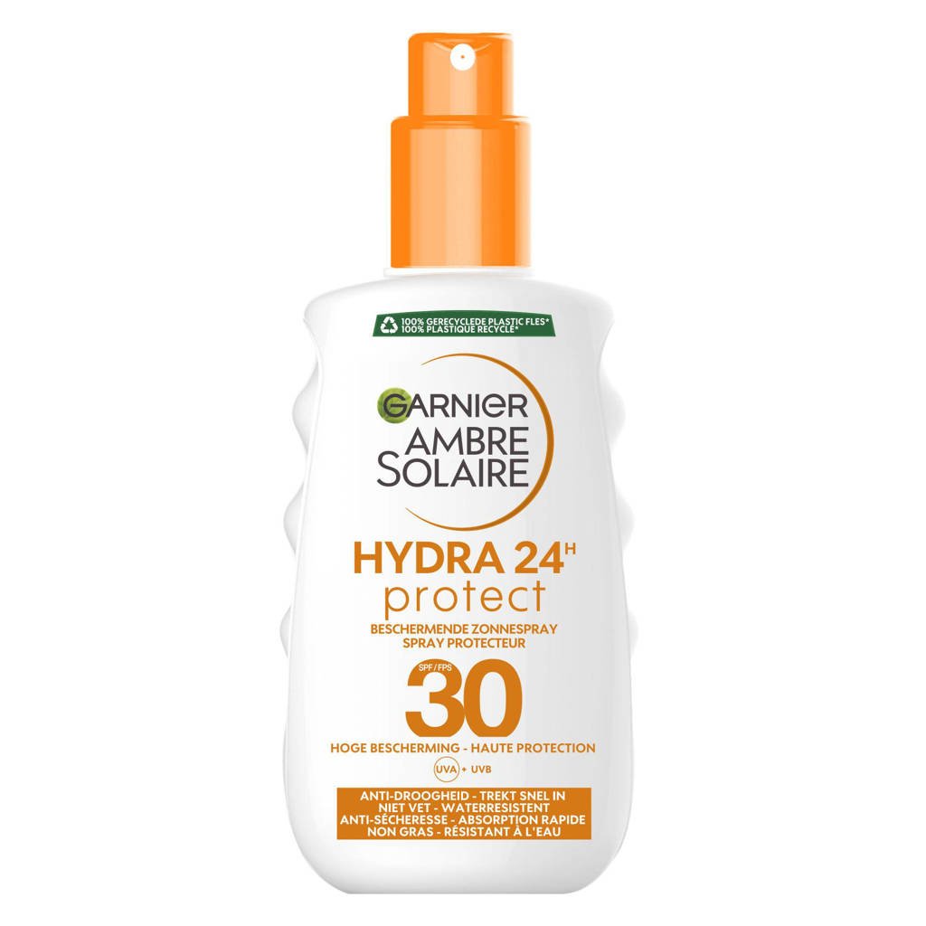 Ambre Solaire 12h hydratatie zonnebrand spray SPF30 - 200 ml