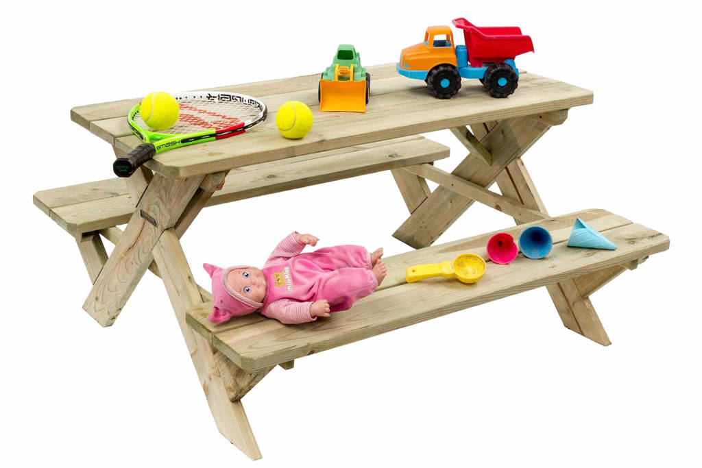 Outdoor Life Products picknicktafel, Bruin