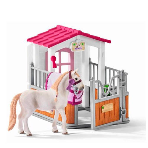 Schleich Horse Club Paardenbox Met Lusitano Merrie schleich kopen in de aanbieding