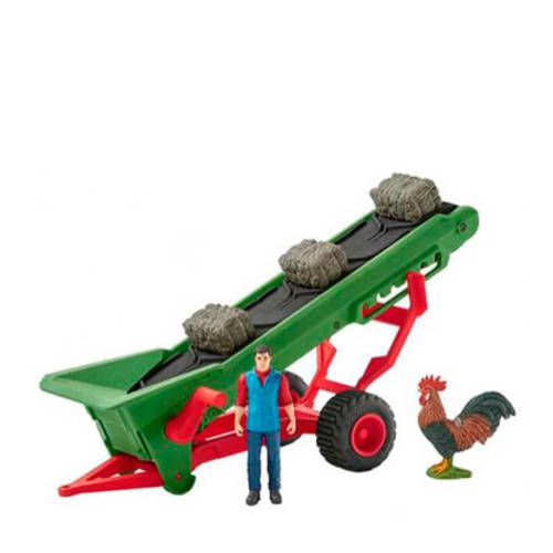 Schleich Farm World Hooi Transportband Met Boer 42377 schleich kopen in de aanbieding