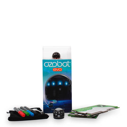 Ozobot Evo Crystal Programmeerbare Robot Starterpack Zwart ozobot kopen in de aanbieding Ozobot Evo Crystal Programmeerbare Robot Starterpack Zwart ozobot kopen in de aanbieding