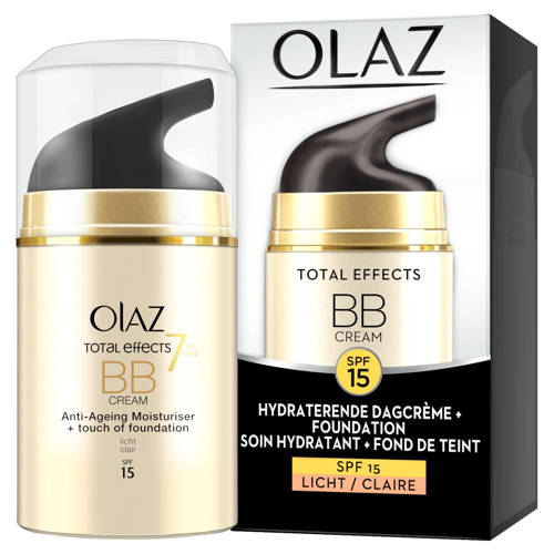 Olaz Total Effects 7 In 1 Anti Verouderings Bb Dagcreme Vleugje Foundation 50Ml olaz kopen in de aanbieding Olaz Total Effects 7 In 1 Anti Verouderings Bb Dagcreme Vleugje Foundation 50Ml olaz kopen in de aanbieding