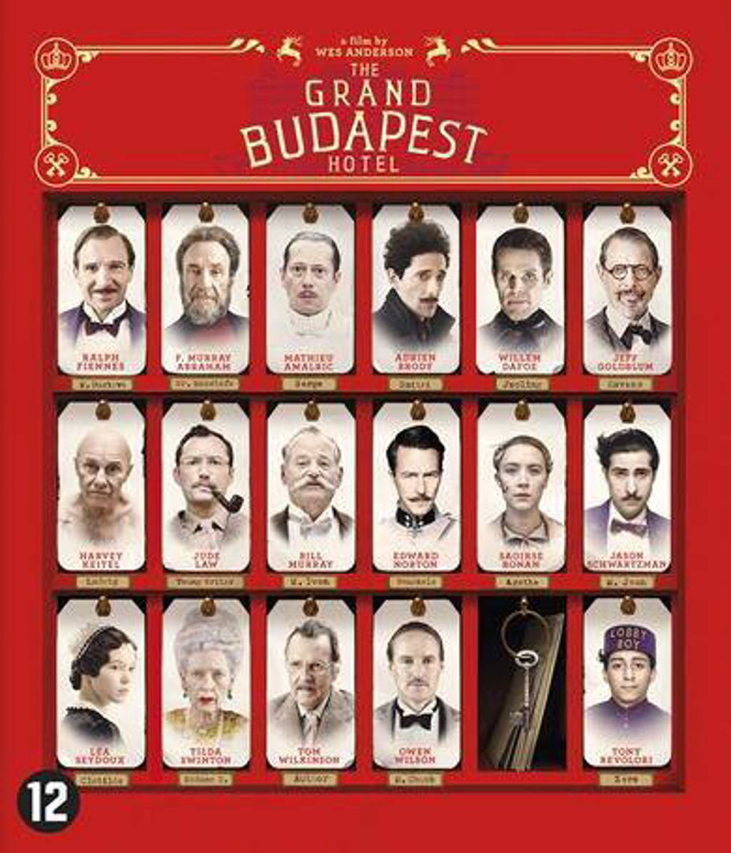 Grand Budapest hotel (Blu-ray)